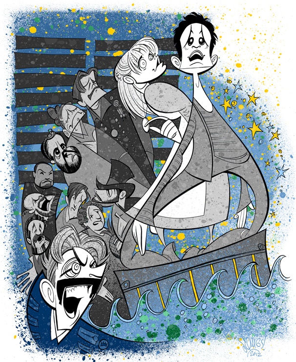 Squigs Braves the High Seas With the Cast of Peter and the Starcatcher