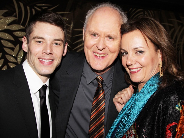 John Lithgow and the Stars of The Columnist Make Headlines on Opening Night