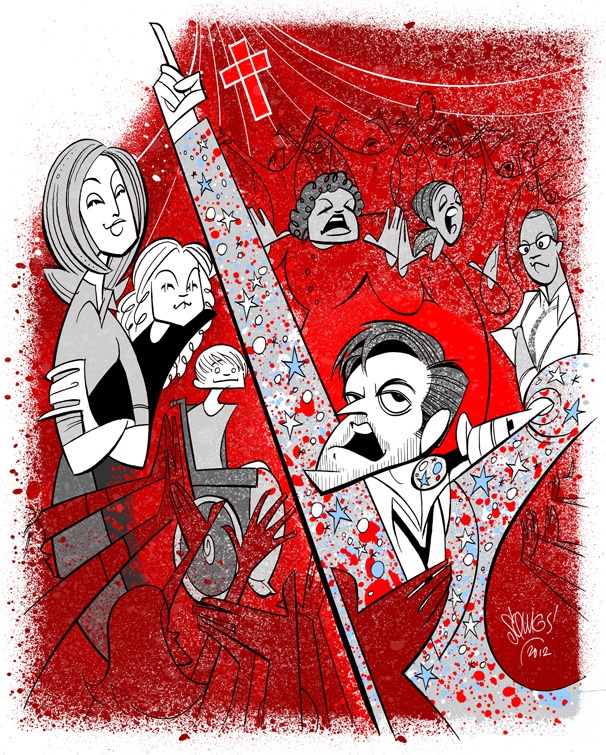 Squigs Feels the Heavenly Spirit of Best Musical Tony Nominee Leap of Faith
