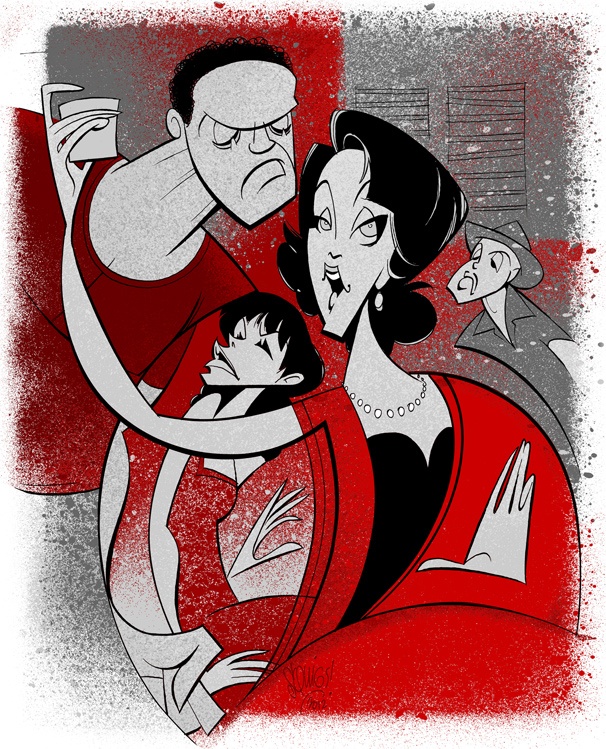 Squigs Hops Aboard A Streetcar Named Desire for a Fiery Cast Portrait