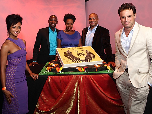 Hot Shot: The Lion King Tour Celebrates 10 Years on the Road with a Cake Fit for Royalty