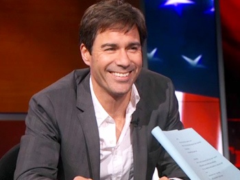 Watch The Best Man’s Eric McCormack Rehearse an All-Straight Version of Will & Grace on The Colbert Report