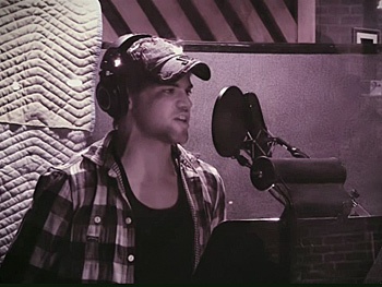 Check Out Jeremy Jordan and the Cast of Newsies in the Recording Studio