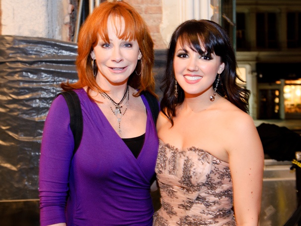 Country Legend Reba McEntire Drops In on Evita’s Rachel Potter at Her Album Release Concert