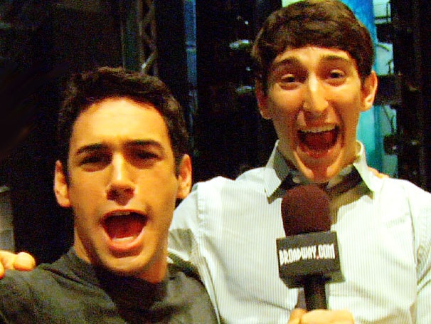 Get In on the Backstage Fun at Newsies with Ben Fankhauser and Tommy Bracco