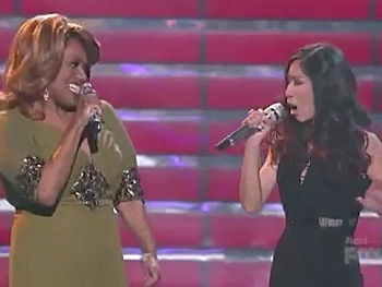 Jennifer Holliday Joins American Idol's Jessica Sanchez for a Fiery Rendition of 'And I Am Telling You I'm Not Going'