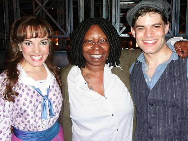 Whoopi Goldberg Savors the View at Musical Hit Newsies
