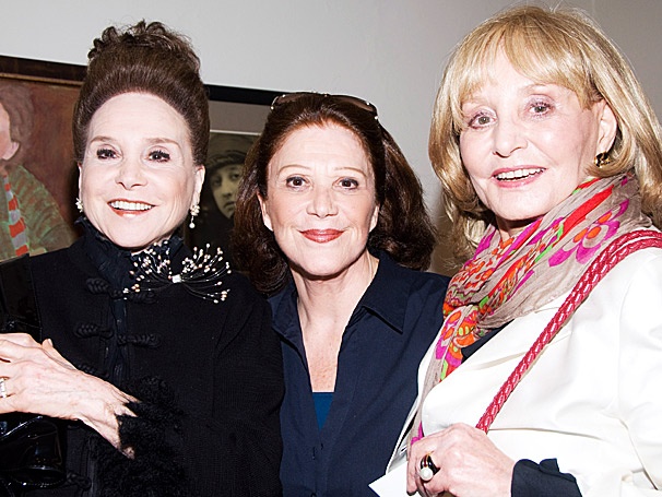 Here’s to the Girls on the Go! Linda Lavin Welcomes Cindy Adams and Barbara Walters to The Lyons