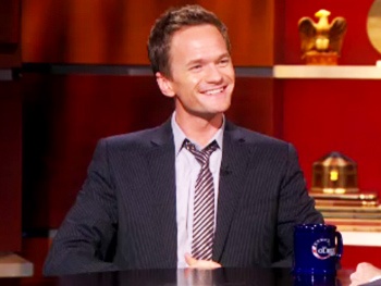 Watch Tony Host Neil Patrick Harris Dish on the 'Olympic Sport' of Broadway on The Colbert Report