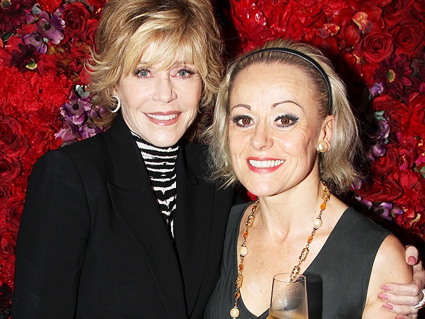 Oscar Winner Jane Fonda and Tony Nominee Tracie Bennett Toast at End of the Rainbow