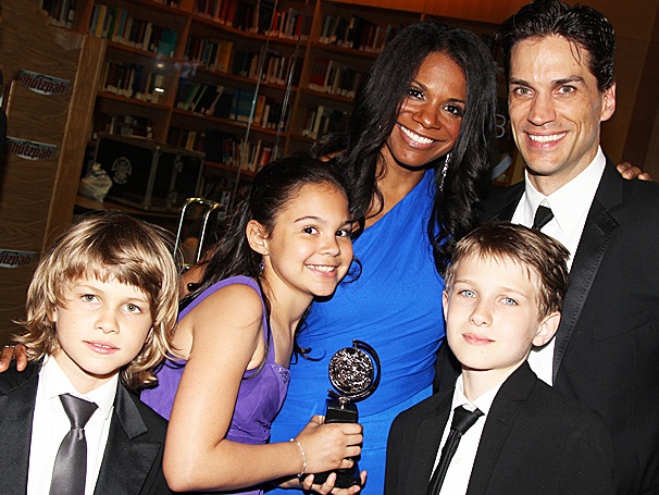 Tony Hot Shot! Audra McDonald Shares Her Big Night with Fiancé Will Swenson and Their 'Wee Posse of Three'