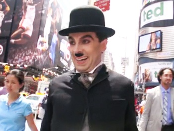 Chaplin Takes Manhattan! Charlie Catches a Show at B.B. King in New Broadway Promo