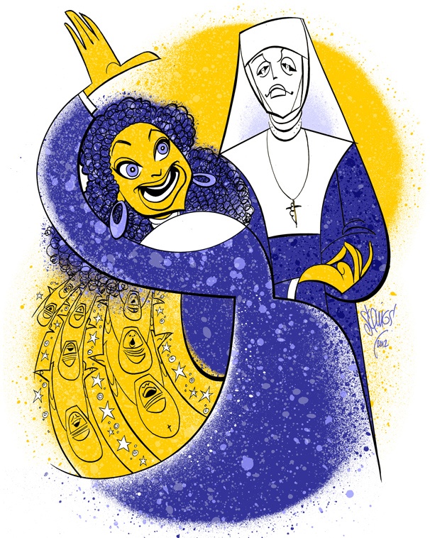 Squigs Gives Thanks for Raven-Symone and Carolee Carmello in Sister Act