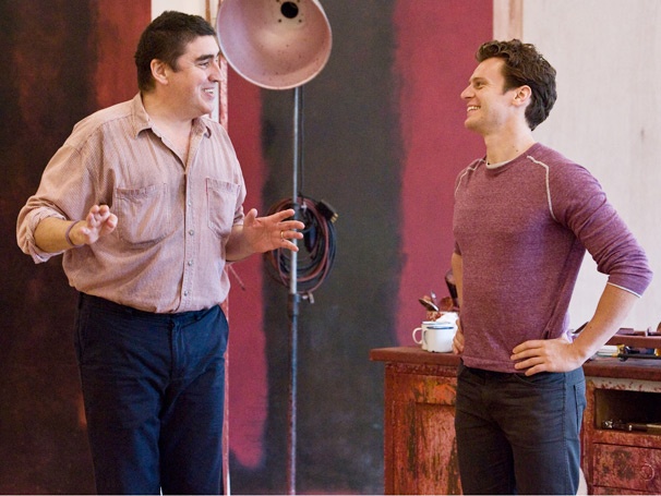 First Look at Alfred Molina and Jonathan Groff in Rehearsal for the L.A. Premiere of Red