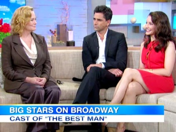 The Best Man's Kristin Davis, John Stamos and Cybill Shepherd Talk Sex and the City, General Hospital & More on GMA