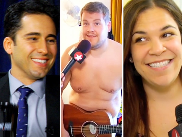 Top Five! John Lloyd Young Tells All, James Corden Gets Naked & More From This Week's Hottest Videos