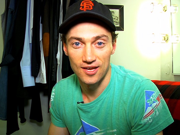 Bryce Pinkham Talks Darts, Dad & Defeating Co-Star Richard Fleeshman Backstage at Ghost