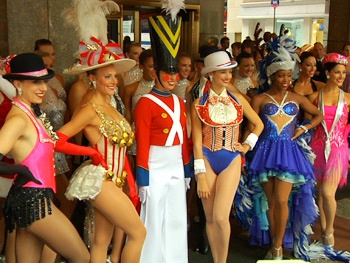Santa, Rockettes and Reindeer! Check Out a Summer Preview of the Radio City Christmas Spectacular 
