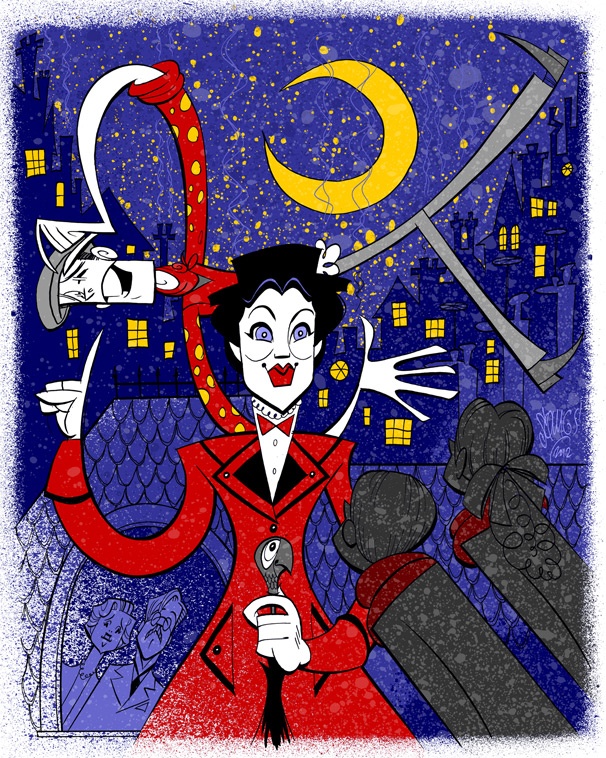 Squigs Enjoys a Jolly Holiday with the Stars of Broadway’s Mary Poppins