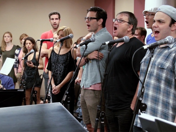 Exclusive Video! See the ‘Breathtaking’ First Orchestra Rehearsal With Rob McClure & the Cast of Chaplin