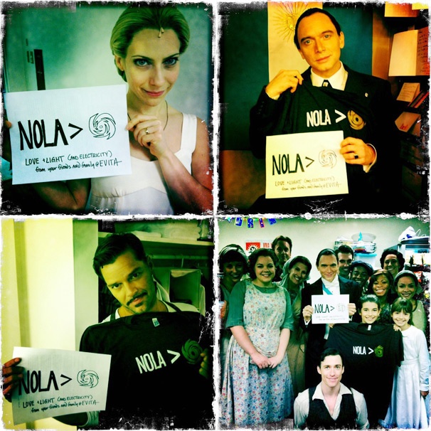 Evita's Michael Cerveris, Ricky Martin & Elena Roger Send Love to New Orleans as the Gulf Coast Faces Hurricane Isaac