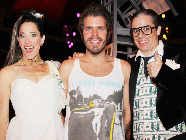 Perez Hilton and the Cast of Kinky Boots Take In the Raunchy Off-Broadway Circus Empire
