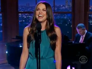 Check Out Bunheads Star Sutton Foster Singing ‘Down With Love’ on The Late Late Show