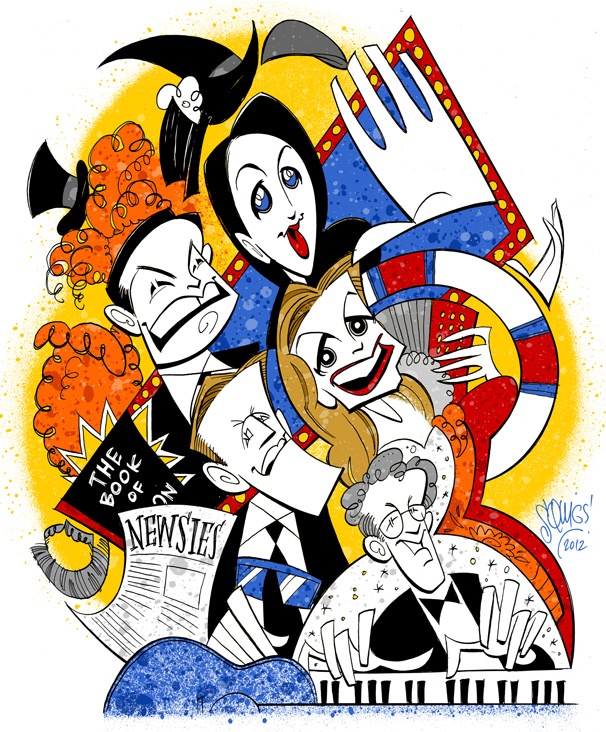 Squigs Brings the Colorful Comedy Forbidden Broadway: Alive & Kicking to Life