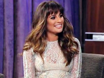 Glee’s Lea Michele Publicly Shames BFF Jonathan Groff on Jimmy Kimmel Live!