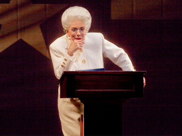 Ann Playwright and Star Holland Taylor on Channeling Ann Richards, Loving Charlie Sheen & More
