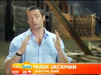 Aussie Throwdown! Les Miserables' Hugh Jackman On Punching Co-Star Russell Crowe
