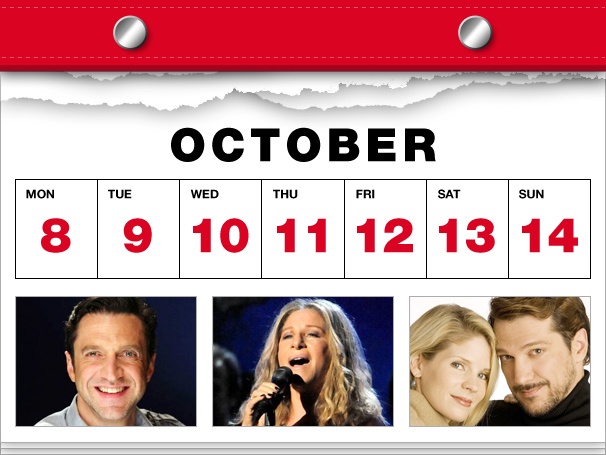 Introducing the Ultimate Datebook for Broadway Fans! This Week: Babs' Brooklyn Return, Virginia at 50, a New Tommy in Jersey & More!