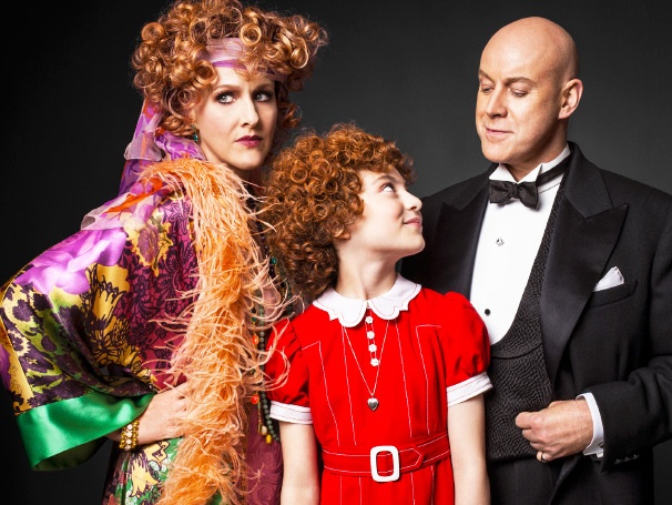 Annie Stars Katie Finneran, Anthony Warlow and Lilla Crawford Show Off Their Costumes in Vanity Fair
