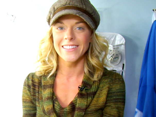Ashley Spencer Reveals Her Pumpkin Obsession & Awesome iPhone Invention Backstage at Rock of Ages