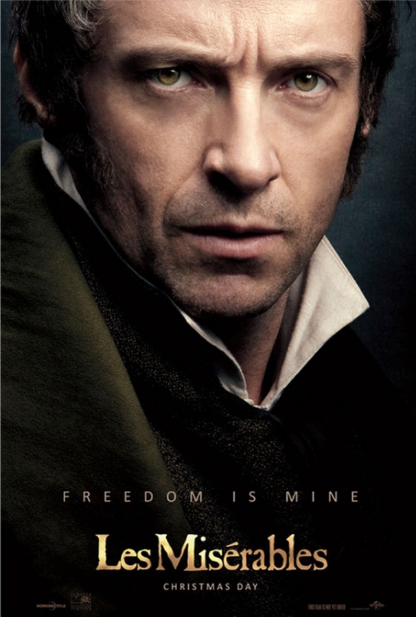 Hugh Jackman Fights for Freedom in New Les Miserables Poster