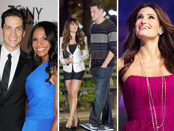 Top 10! Broadway Newlyweds, a Glee Rave, Straight Talk from Idina Menzel & More Among the Week's Most-Read Stories