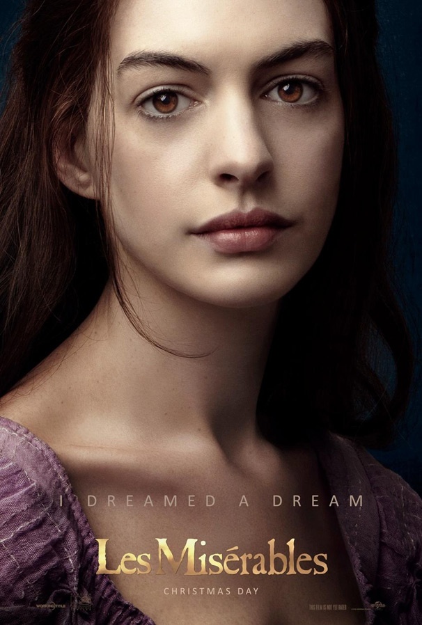 Anne Hathaway is a Dream Come to Life in New Les Miserables Poster