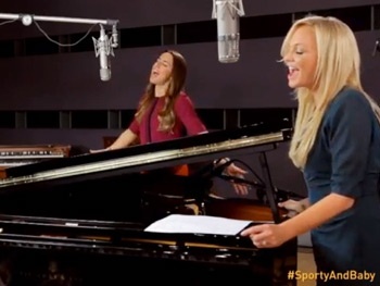 Watch Spice Girls Melanie Chisholm and Emma Bunton Duet on a Song from Chess