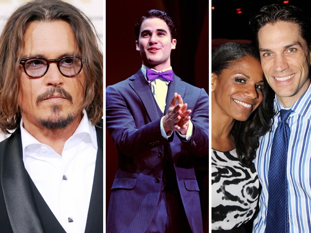 Top 10! Johnny Depp & the Bard, Darren Criss as a House Husband, Audra and Will's Romance & More Lead the Week's Most-Read Stories