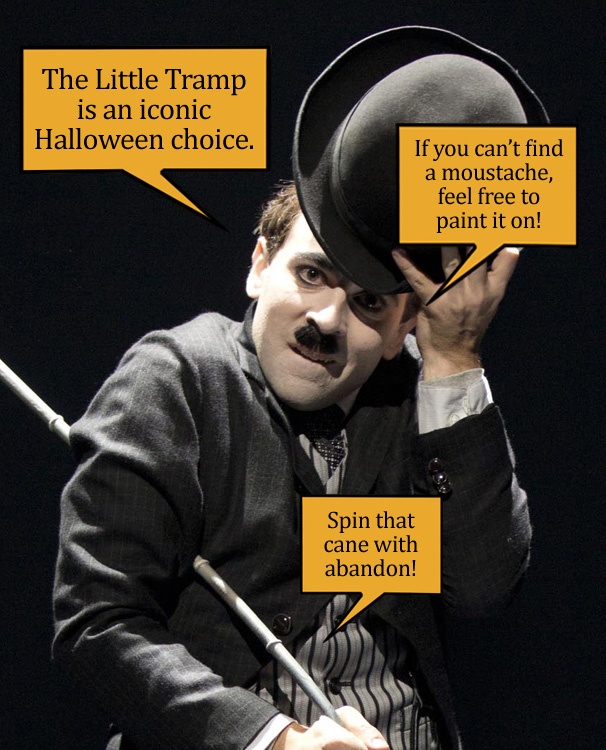Rob McClure Advises Would-Be Charlies to ‘Spin That Cane’ for an Authentic Chaplin Halloween Costume