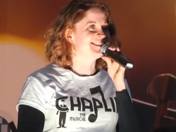 Watch Chaplin’s Christiane Noll Sing 'Look at All the People' at Special JFK Concert