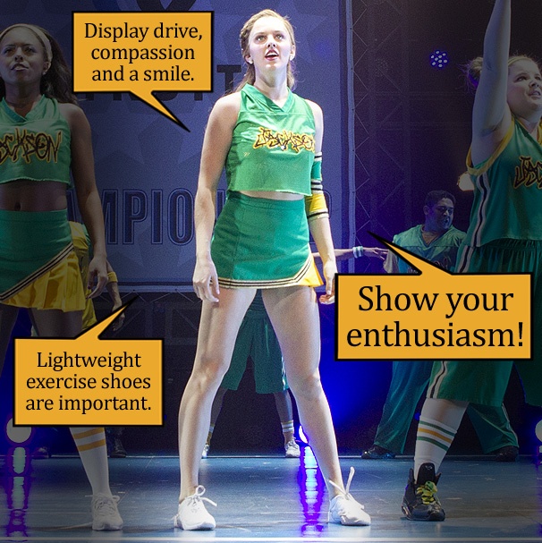 Taylor Louderman Highlights the Cheerleader Essentials for a High-Flying Halloween, Bring It On Style