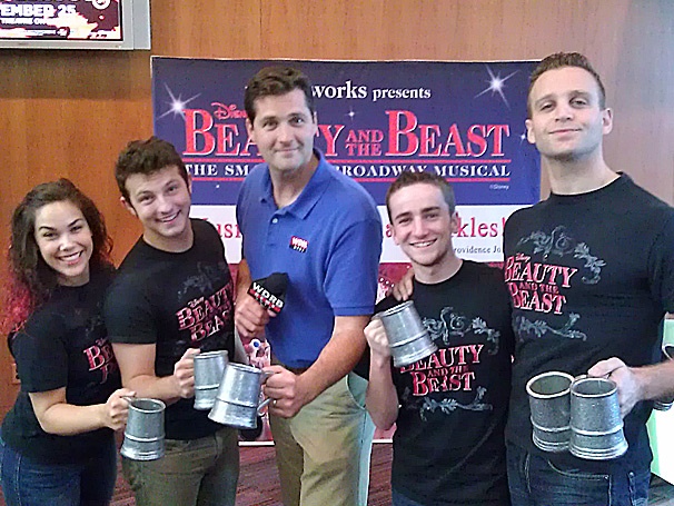 Watch Beauty and the Beast Stars Prove They Are the Toast of Louisville