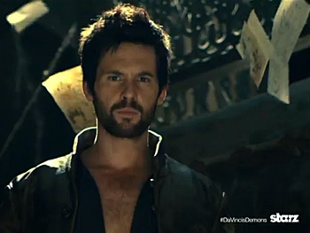 Watch Arcadia Star Tom Riley Head to the Bedroom in New Da Vinci's Demons Trailer