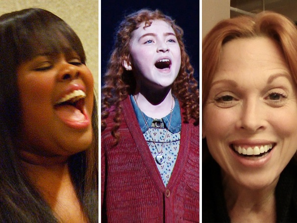 Top Five! 'Love' From Glee's Amber Riley, Annie Highlights, Scandalous Fun & More Spark the Week's Most-Watched Videos