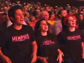 Memphis Features Flash Mob Finale on Opening Night in Costa Mesa
