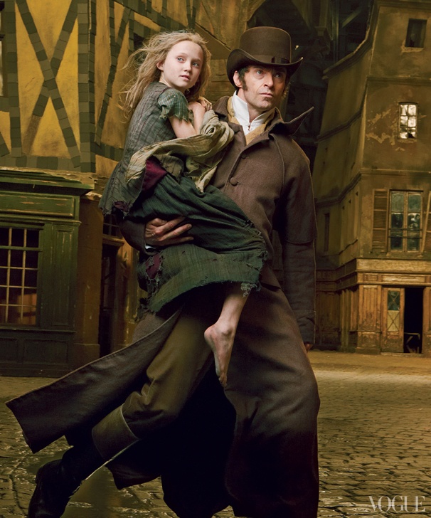 Hugh Jackman Suits Up in His 19th Century Finest for Vogue's Flashy Les Miserables Photo Shoot