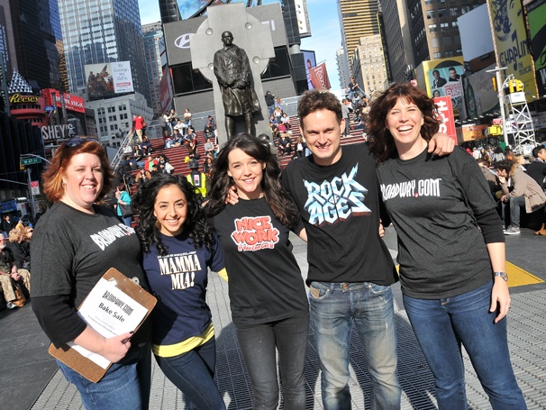 Sweet! Stage Stars Pitch In to Promote the Broadway.com Bake Sale for Hurricane Relief