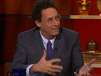 Tony Kushner Talks Lincoln’s Sexiness & Daniel Day Lewis-Shaped Oscars on The Colbert Report