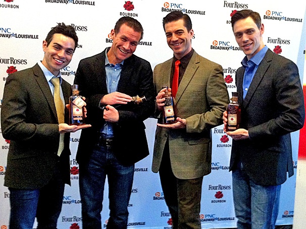 The Dashing Stars of the Jersey Boys National Tour Toast to Opening Night in Louisville